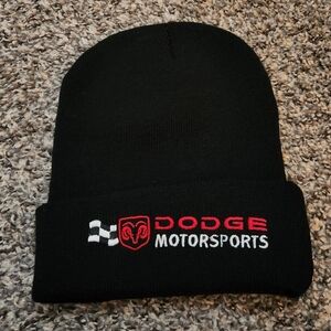 Nascar Dodge Motorsports Hat Beanie